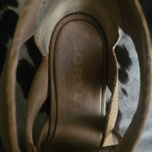 Sorel Joanie II Lace Wedge sandals - Picture 6 of 7